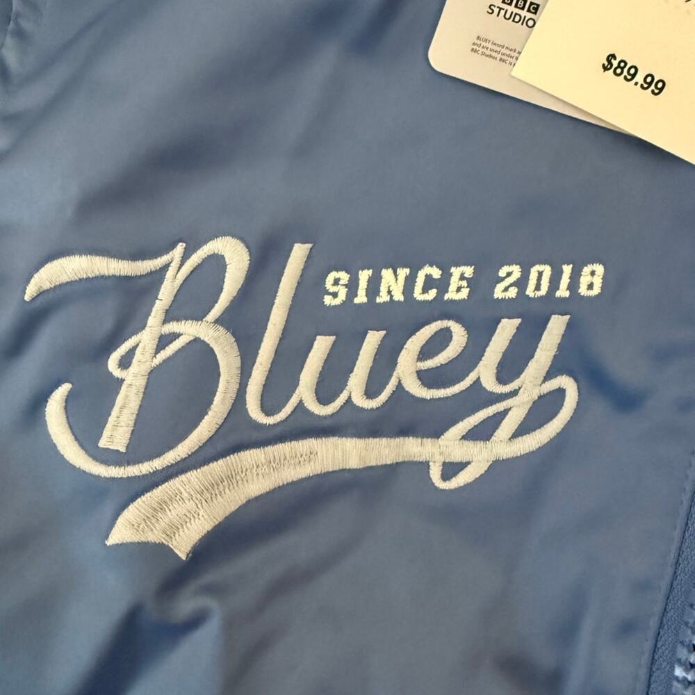 Disney Bluey kids Jacket Varsity Size 3T 4T NWT Toddler Spring School Giftable - Picture 6 of 12
